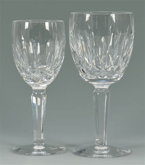 16 Waterford Crystal Glasses, Kildare Pattern