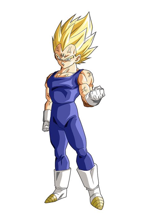 Majin Vegeta render [Bucchigiri Match] by Maxiuchiha22 on DeviantArt