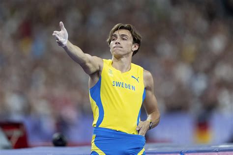 Duplantis breaks pole vault record in gold-medal feat at Olympics - AsiaEurope Sports