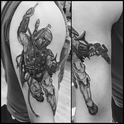 my amazing boba fett tattoo - Message Boards - Boba Fett Fan Club