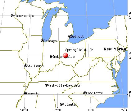 Springfield, Ohio (OH) profile: population, maps, real estate, averages ...