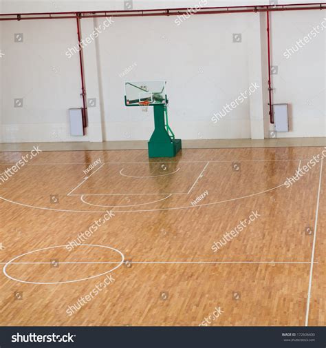 Basketball Court School Gym Indoor Stock Photo 172606400 | Shutterstock