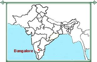 Bangalore Location - Bangalore Geographical Location - Location of Bengalore India