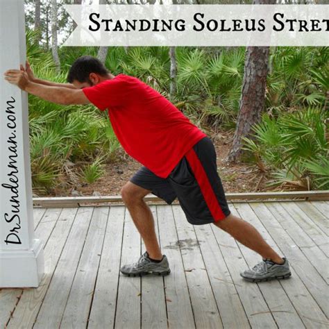 Standing Soleus Stretch VH by Vincent H. - Exercise How-to - Skimble