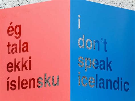 The Icelandic Language and Jaeja | I am Reykjavik