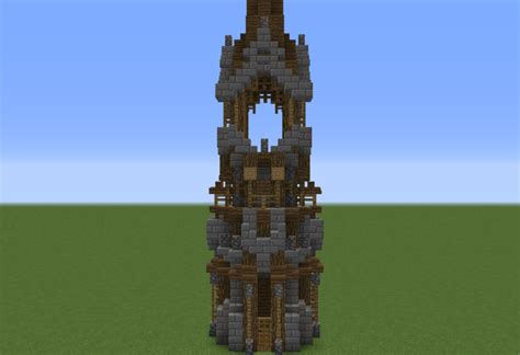 Medieval Tower - GrabCraft - Your number one source for MineCraft buildings, blueprints, tip ...