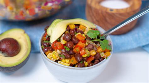 Black Bean Veggie Salad - Showit Blog