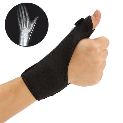 Thumb Wrist Spica Support Brace Guard Support Stabiliser Sprain Arthritis (Approx. 7.5 x 16.8cm ...