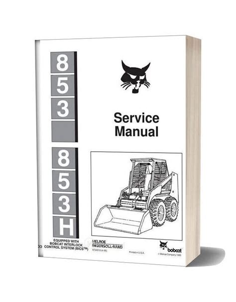 Bobcat 853 Service Manual