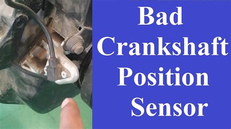 11 Symptoms of bad or failing crankshaft position sensor - YouTube