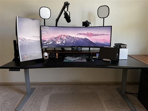 Finally happy with my setup using the Neo G9. : r/ultrawidemasterrace