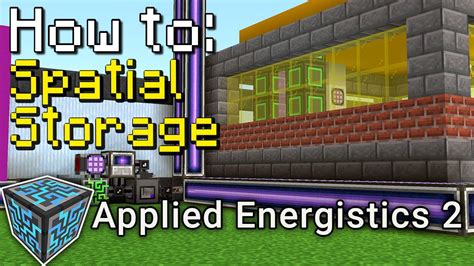 How to: Applied Energistics 2 | Spatial Storage (Minecraft 1.19.2) - YouTube