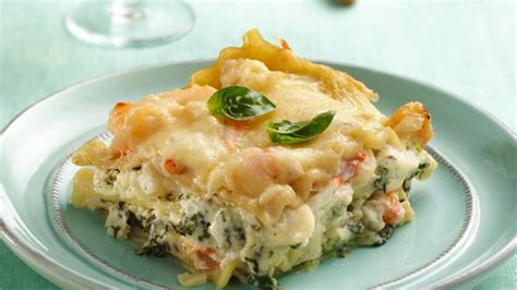 Seafood-Spinach Lasagna recipe - from Tablespoon!