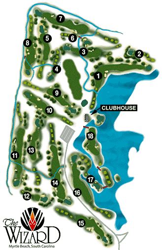 Wizard Golf Course Layout & Location Nov 2024