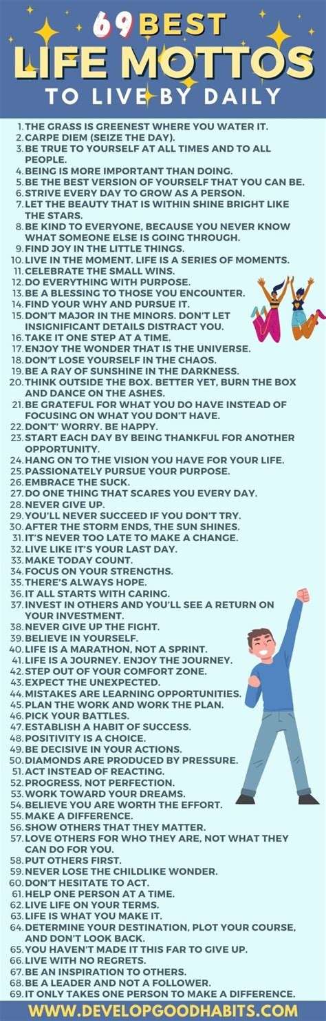 137 Best Life Mottos to Live By Daily