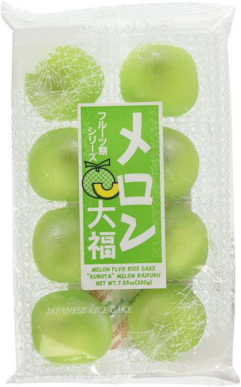 Japanese Fruits Daifuku (Rice Cake)-Melon Flavor- Buy Online in United ...