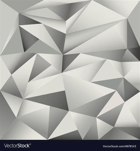 Polygonal design geometric shape Royalty Free Vector Image