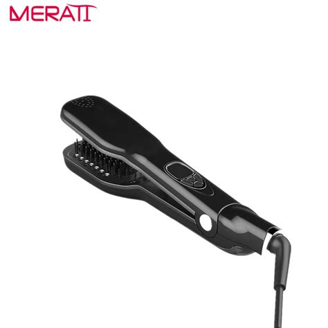 Beauty Salon Appliances Steam Iron Straight Hair Comb Handheld Steam ...