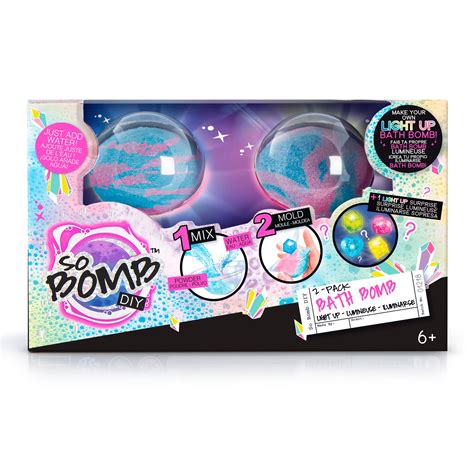 Canal Toys So Bomb DIY Bath Bomb 2-Pack Light-Up - Keywest Internationale Sales Corp.