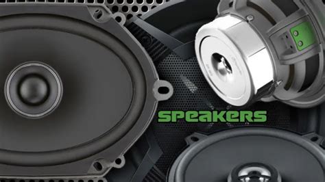 Guide to Choosing Car Audio Speakers