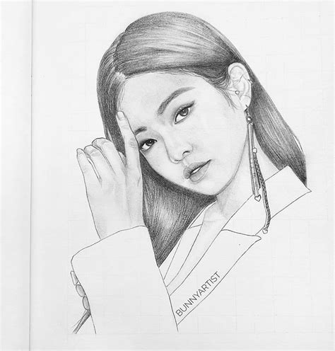 Bunnyartist on Instagram: “빛이 나는 solo 💫 #blackpink #jennie #jenniekim ...