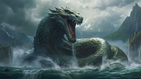 Jormungandr: The Midgard serpent in Norse mythology - Vikingpedia