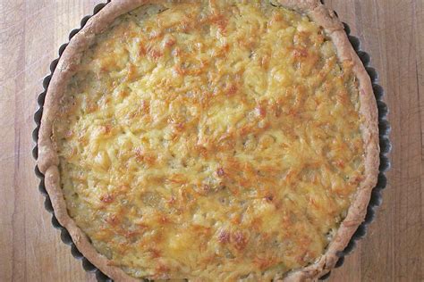 Savory Leek & Cheese Tart Recipe