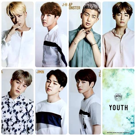 BTS Youth Japan Photo Cards | Army Corner Store