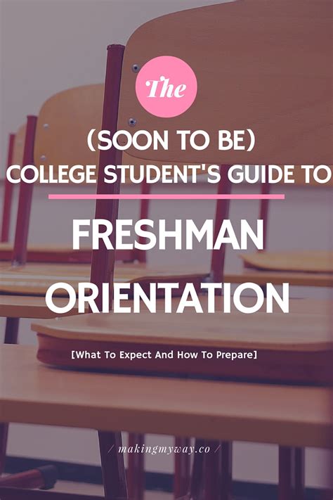 The (Soon-To-Be) College Student's Guide To Freshman Orientation - What to expect and how to ...