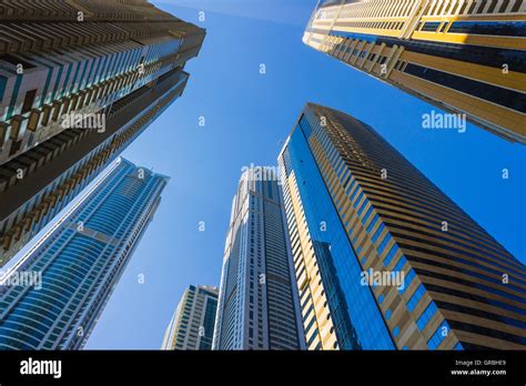 High rise buildings and streets in Dubai, UAE Stock Photo - Alamy