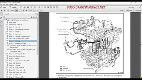 Mitsubishi Fuso Parts Diagram