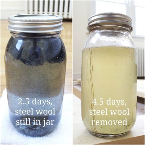 Steel Wool Vinegar Tea Wood Staining Mixture | Staining wood, Aging wood, Diy wood stain