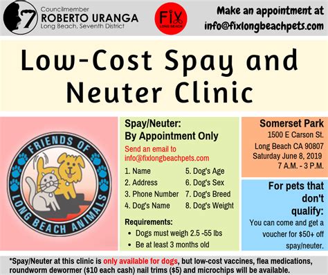 Low-Cost Spay and Neuter Clinic