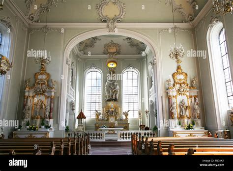 Interior of St. Johann´s church Stock Photo - Alamy