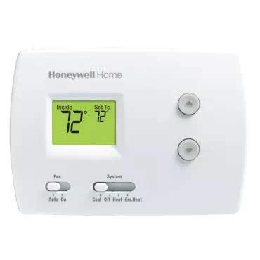 Honeywell PRO 3000 Series 2 Heat/1 Cool Non-Programmable Digital Thermostat