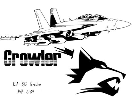 EA-18G Growler by DragonWolfACe on DeviantArt