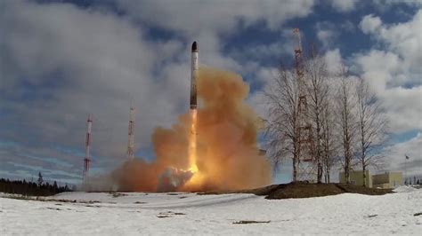 NATO Take Note: Russia Test Launches Nuclear-Capable Sarmat Missile | The National Interest