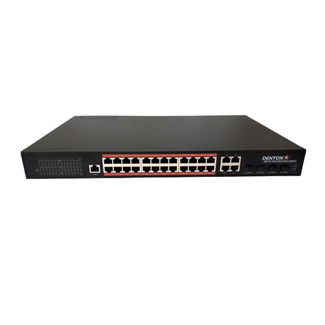 Fanless 24-Port Gigabit Layer 2 Managed IEEE 802.3bt Switch – POE Texas