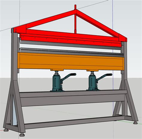 Designing a Hydraulic Press Brake | IH8MUD Forum