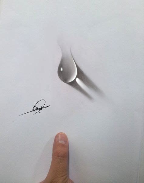 realistic-water-drops-drawings-and-tutorials0121 3d Art Drawing, Pencil Art Drawings, Drawing ...