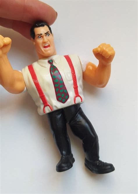 IRS 1992 Hasbro WWF Action Figure Irwin R Schyster WWE Mike Rotunda I.R ...