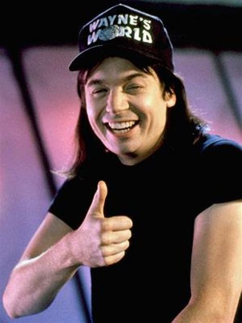 Wayne's World thumbs up Blank Template - Imgflip