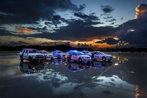 DVIDS - Images - DHS Training Vehicles at Sunset in Glynco Georgia FLETC