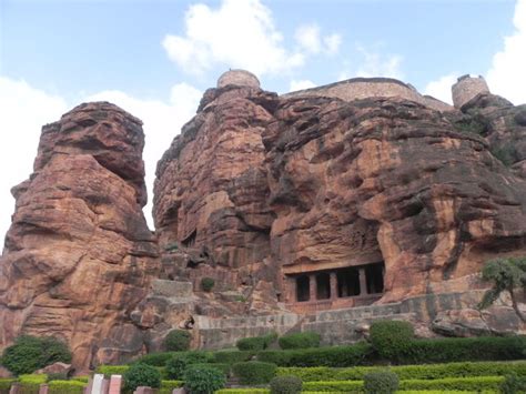 The Badami cave temples are one of the earliest examples of Indian rock ...