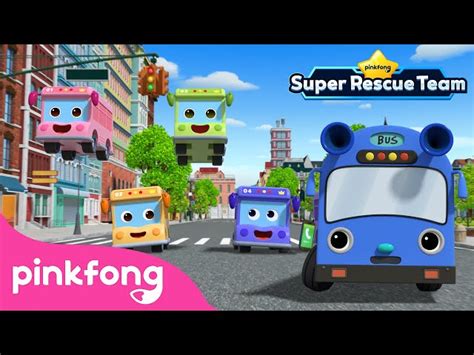 Five Little Naughty Buses Jumping on the Road | Super Rescue Team | Pinkfong Baby Shark - Videos ...