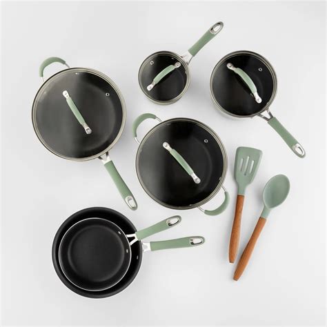 Cravings by Chrissy Teigen 12pc Aluminum Cookware Set | Chrissy Teigen's Kitchen Collection at ...