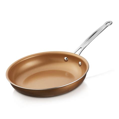 Brentwood 8" Induction Copper Frying Pan Set with Non-Stick, Ceramic Coating | Shop Your Way ...