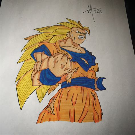 Dragon Ball Z Super Saiyan 3 by Bloodyanimation on Newgrounds