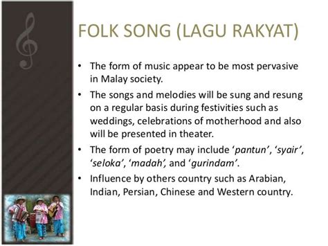 Malay folk song and melodies