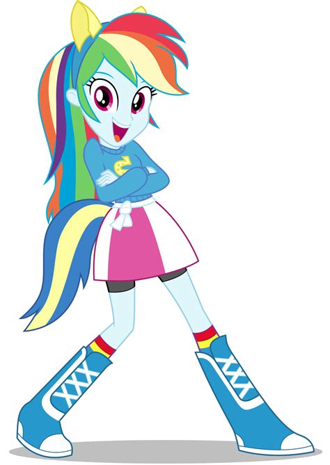 Rainbow Dash EqG: Wondercolts Pose by CaliAzian on deviantART | Personagens my little pony, My ...